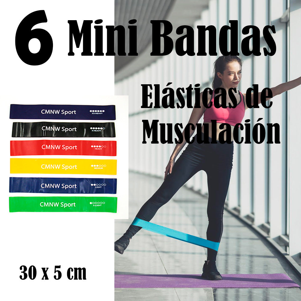 .CMNW 6 Minibandas para 6 niveles de resistencia